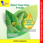 DARLIE Toothpaste Double Action Fresh Clean 225g X 1-PCS
